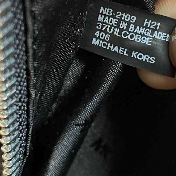 Michael Kors numbered “fire and ice” Collection blue utility backpack - Picture 9 of 9